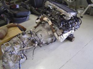 Wholesale transmission part: Used Engine / Half Cut Car's
