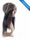 Sell KBL natural kinky straight brazilian human hair lace front wig with baby ha