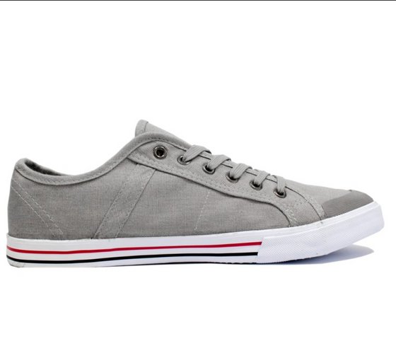 low cut canvas shoes