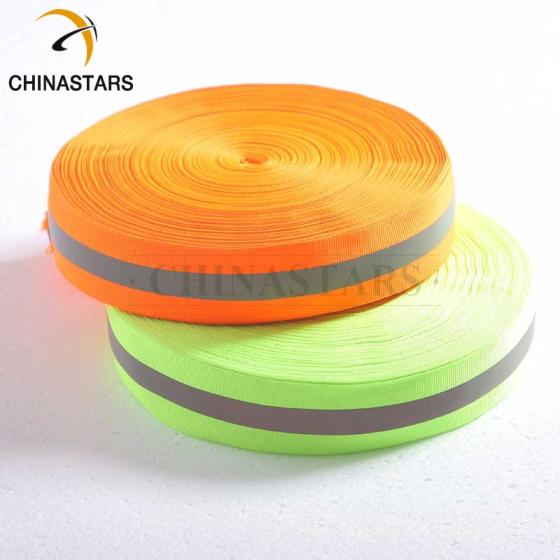 Sew On High Visibility Reflective Ribbon Webbing Tape Heat Transfer Film