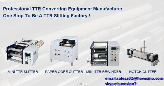 Mini Ttr Slitter Rewinder