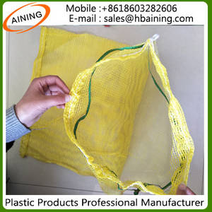 Wholesale leno bag: PP/PE Leno Raschel Mesh Net Bag
