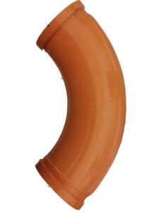 Wholesale double flanged 90 bends: ST52 Concrete Pump Elbow