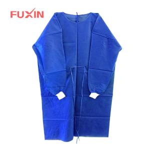 Wholesale surgical gown: Hospital Disposable Surgical Gown Medical Gown for Doctor/Surgeon/Patient/Visitor