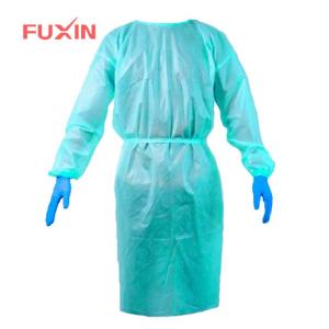 Wholesale non woven: Non Woven Isolation Gown Disposable SMS Protective Waterproof Medical Isolation Gowns