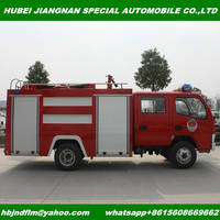 Chinese Supplier EURO2 EURO3 Emission 2Tons Small Fire Tender Truck