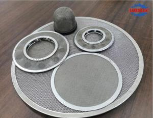Wholesale filter disc: OEM Stainless Steel Woven Wire Mesh Extruder Filter Screen Disc