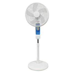 Wholesale bus: AC DC 16 Inch 18 Inch Solar Electric Fan 12V Ceiling 5 Blades Air Cooling Blower Rechargeable Standi