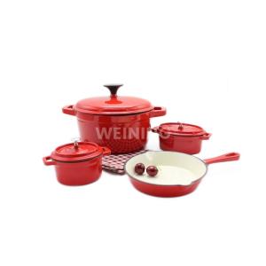 Buy Wholesale China Cast Iron Kitchenware Enamel Cookware Set