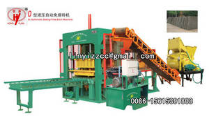 Wholesale hydraulic brick machine: QTJ4-20 Hydraulic Automatic Baking-Free Brick Machine