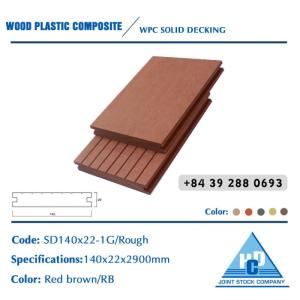 Wholesale wood floor adhesive: WPC Solid Decking - 140*22-1g