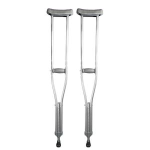 Wholesale underarm crutch: China Facotry Wholesale Aluminium Alloy Adult Underarm Crutches for Disabled