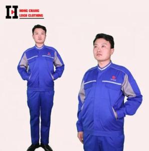 Wholesale reflective jacket: Spring and Autumn Long Sleeves Workwear Suit