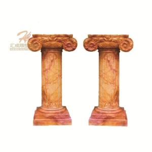 Wholesale stone fountains: Customized House Decorative Pillars Marble Columns