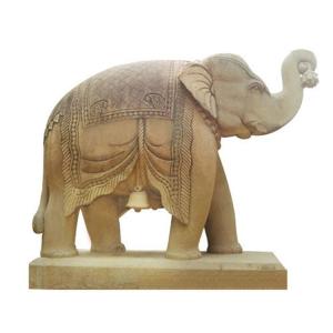 Wholesale Other Stone Carving & Sculpture: Outdoor Decoration Marble Stone Elephant Sculpture