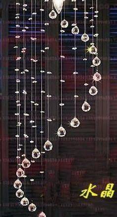 Sell Shining Spiral Crystal Curtains As Chandelier For Decoration Id