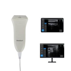 Wholesale doctor is who: Healson Mini Handheld Linear Probe Echo Machine Diagnostic Doppler Ultrasound Scanner