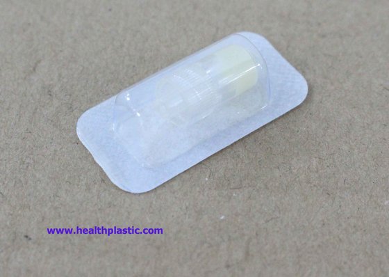 Medical Transparent Heparin Cap Male Luer Lock Connector ISO13485 ...