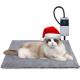 PET Heating Pad for Dog Cat Temperature Adjustable Heated Cat Mat House Bed Warmer with Timer Chew R