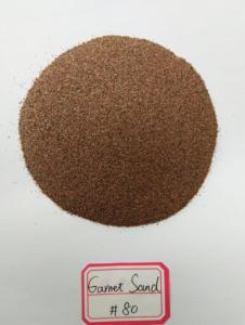 Wholesale silica abrasive: 80 Mesh Grain Waterjet Abrasive Garnet Sand for CNC Sand Cutting Use