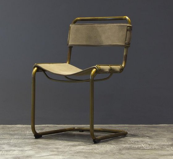 Vintage Metal Frame Leather Dining Chair Id 10255355 - Leather Chair Metal Frame Vintage Metal Frame Leather Dining Chair Id 10255355 - Leather Chair Metal Frame