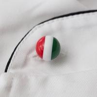 Tricolor Chef Buttons  China Tricolor Chef Buttons , Tricolor Round Buttons
