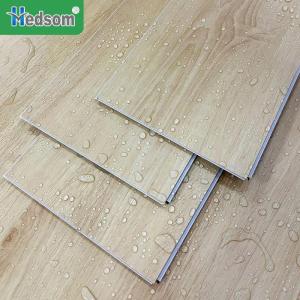 Wholesale spc rigid core flooring: Wooden Pattern Rigid Core Floor PVC Vinyl SPC Click Flooring