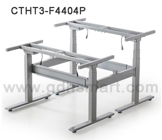 Back To Back Metal Frame Simple Adjustable Height Tables Electric