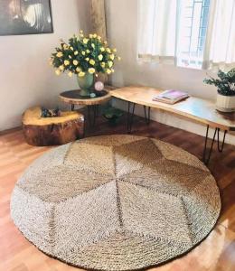 Wholesale flooring: Water Hyacinth Floor Mat