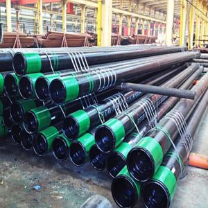 Wholesale Steel Pipes: API 5CT OCTG J55 K55 P110 Oil Well Seamless Steel Casing Pipe/Tubing