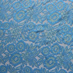 Wholesale brand clothing: European and American Nylon Spandex Stretch Lace Fabric