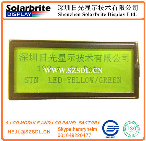 192*64 COB LCD Module Fstn LCD Module Graphic Module