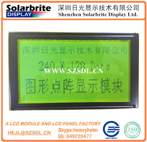 240*128 COB Module Fstn LCD Module Graphic Module