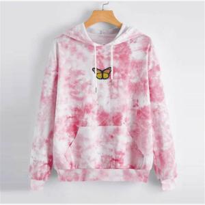 Wholesale personal care: Summer Hiphop Tie Dye Pullover Street Style Customized Unisex Personalized Elasttane Tie Dye Sweate