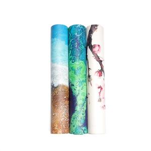 Wholesale sliming: Wholesale Durable Comfortable Anti Tear UV Printing Custom Made Rubber Screen Printing Yoga Mats