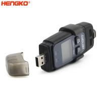 High Precision Reuse 1S Collect Time Settable USB Excel PDF Humidity and Temperature Data Logger 2