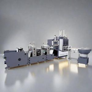 Wholesale label sticker: Sticker Adhesive Type Non-Stop 4 Spindle Label Turret Rewinder Machinery Fully & Semi-Automatic