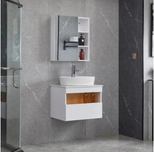 Wholesale Glass Furniture: 36-Inch Modern Sink Bathroom Cabinet Waterproof Wooden Dressing Cabinet with Smart Mirror Cabinet