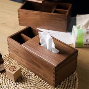 Wholesale Tissue Boxes: Simple Bamboo Wooden Tissue Storage Box for Home Decoration