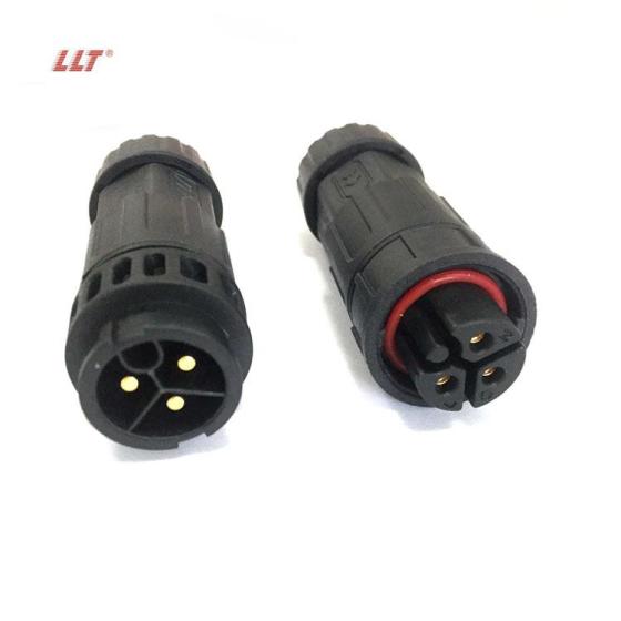 Llt M19 2 3 4 Pins Ip67 Ip68 Assembled Waterproof Electrical Cable Connector Plug Socketid 8453