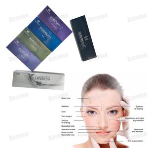 Wholesale injection mesotherapy: Heremefill Hot Selling Wholesale Hyaluronic Acid Dermal Filler Face and Body Ha Gel Injection Fill