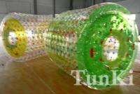 Water Roller Barrel Tube Aqua Amusment Inflatable Bumper 
