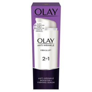 Wholesale wrinkle serum: Olay Anti-Wrinkle Booster Firm & Lift 2-IN-1 Day Cream & Firming Serum - 50ml