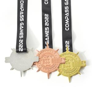 Wholesale games: Compass Game Gold Silver Red Bronze Carnival Medal