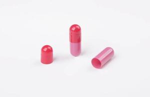 Wholesale empty gelatin capsule: Hard Gelatin Capsule Empty Gel Capsule Size 2# Red Pink