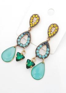Wholesale hair accessories: Antique Fashion Jewelry Dangle Drop Cubic Party Earrings