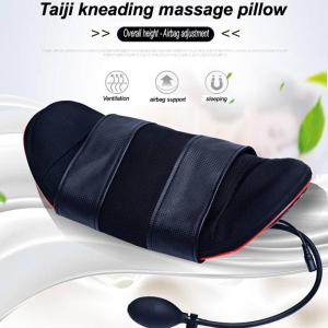 Wholesale kneading massage cushion: HFR-168-3D Last Model U-type Waist Lumbar Kneading Massage Pillow with Heat