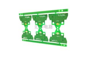 Wholesale multilayer pcb laminate: 2 Layer ENIG Impedance Control Half Hole PCB