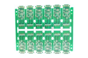 Wholesale pcb fabrication: 4 Layer ENIG Impedance Control Half Hole PCB Electric Circuit Board
