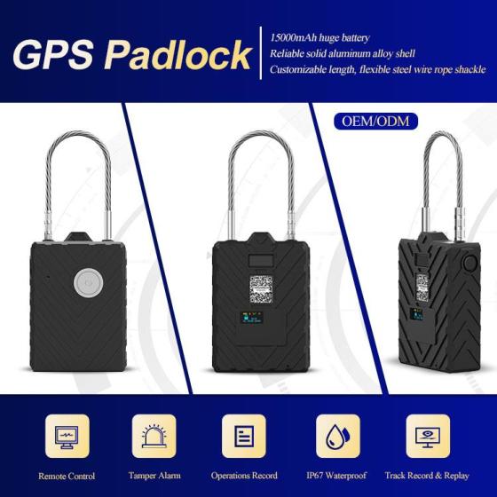 Sell G508N GPS Tracker Padlock Intelligent Smart E Lock